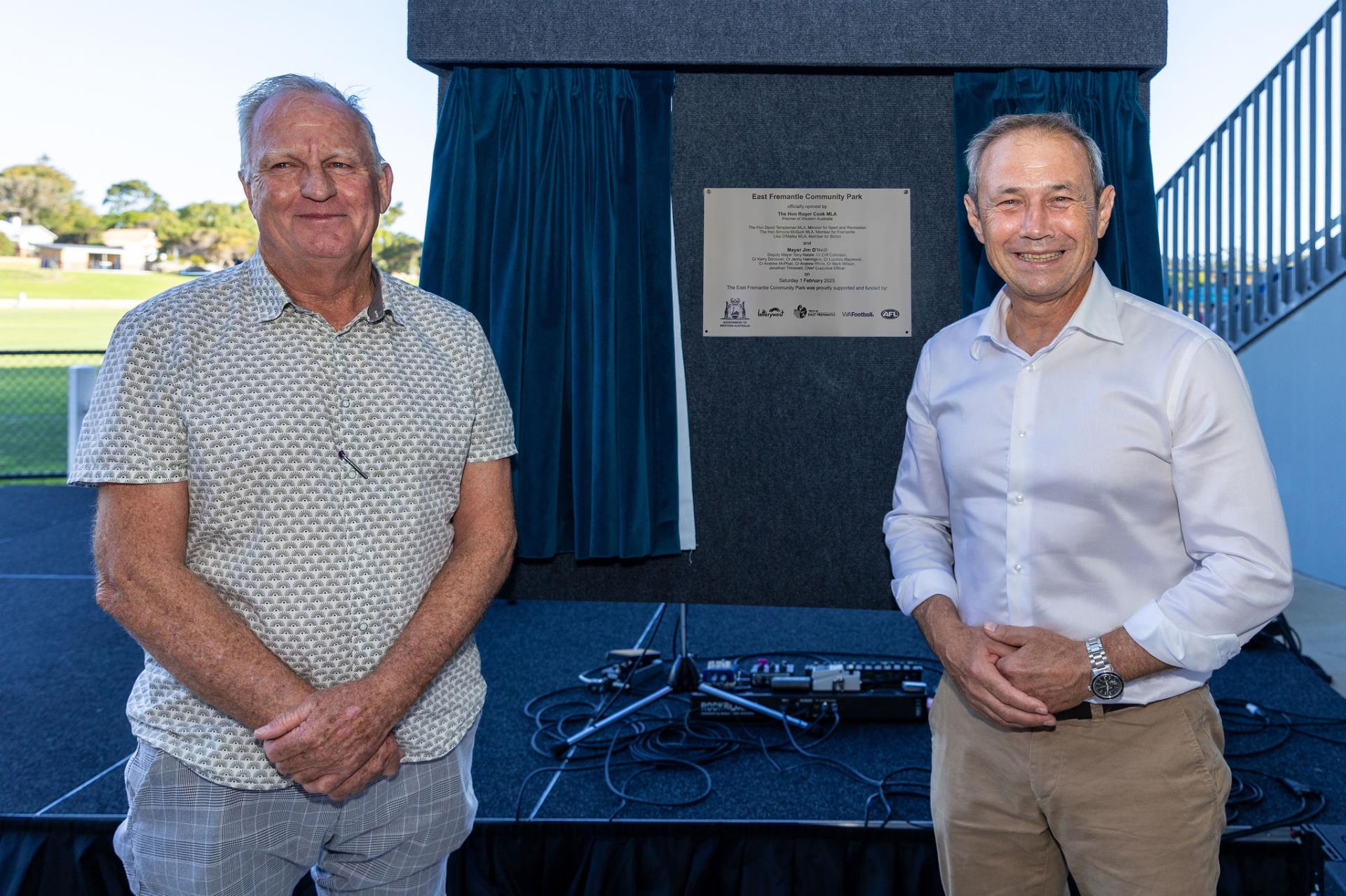 East Fremantle Community Park officially open