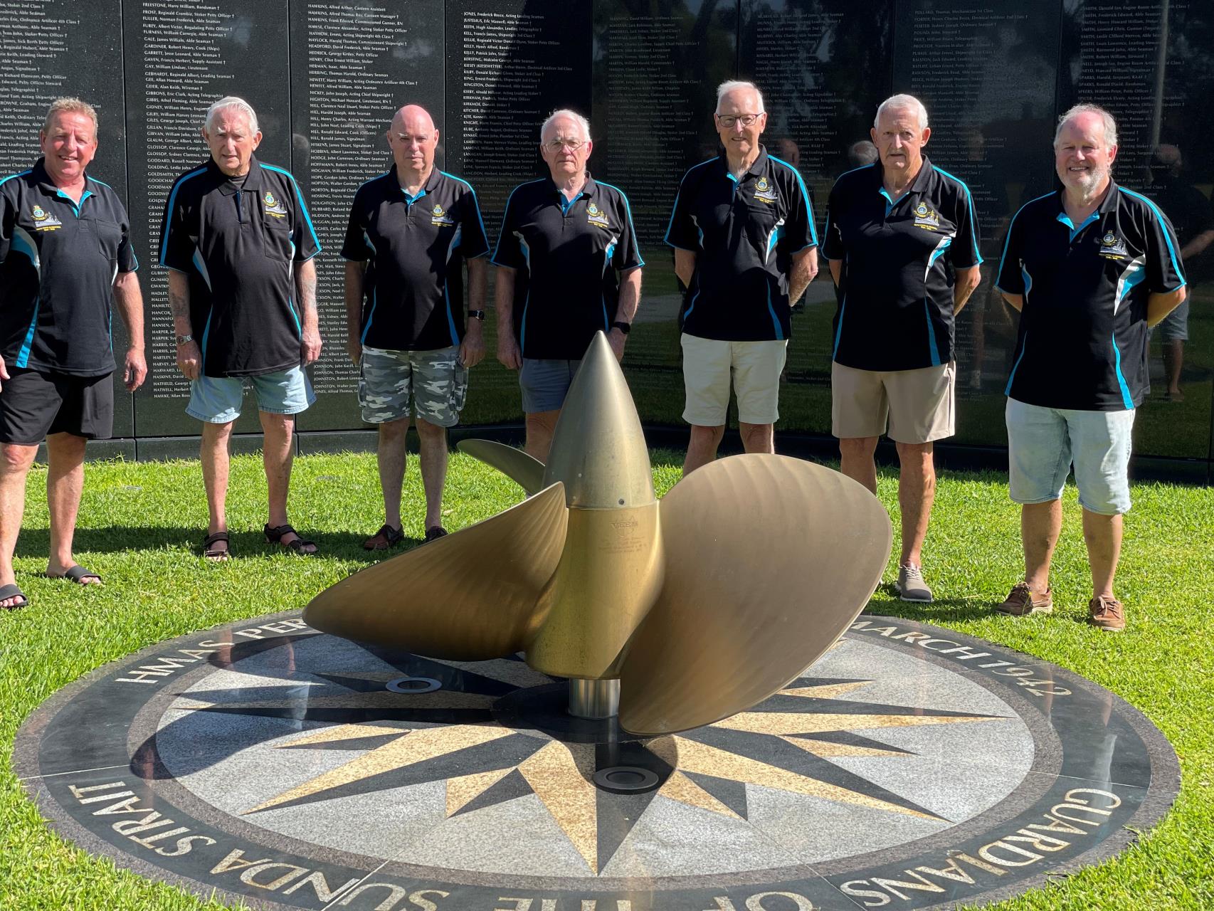 Town pleased to see HMAS Perth (I) Memorial officially open